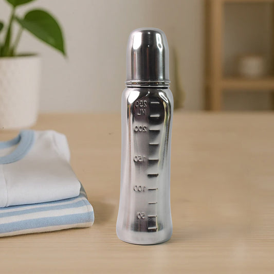 Supermom Lion Stainless Steel Feeding Bottle 250ml - Zidbik