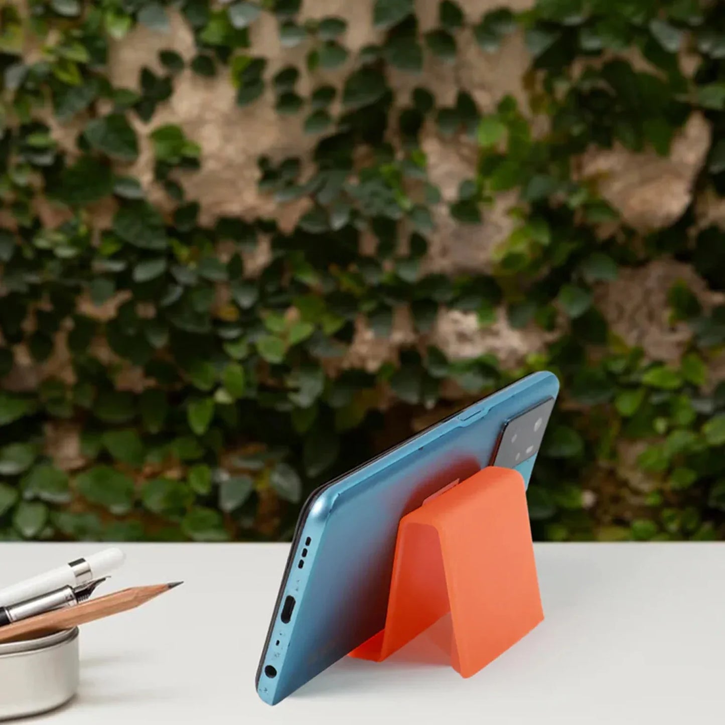Durable Plastic Mobile Phone Stand With Angled Support (2 Pc Mix Color) - Zidbik