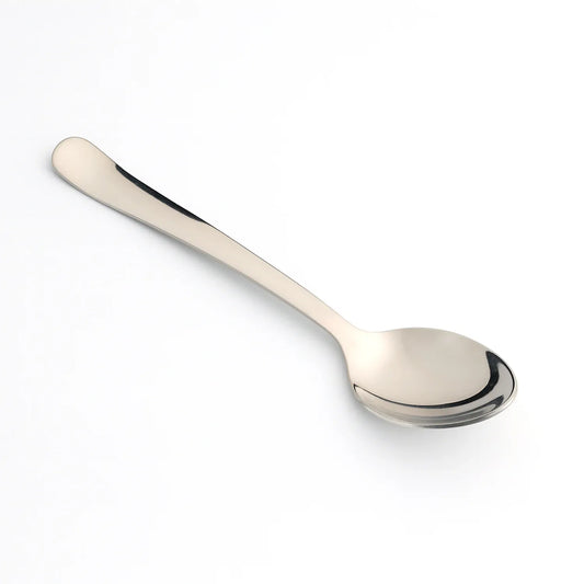 Stainless Steel Dining Spoon Baby Spoon - (1 Pc) - Zidbik