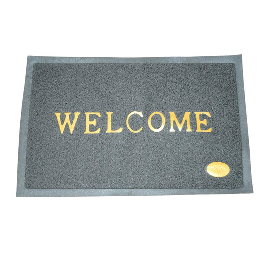 8822 Welcome Door Mat For Home Entrance Outdoor Mat Anti Slip Heavy Duty And Waterproof Easy To Clean For Entry For Bedroom Living Room (23x15 Inch) - Zidbik