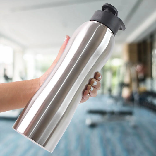 Stainless Steel Double Wall Vacuum-insulated Drink Water Bottle (1000 Ml Approx) - Zidbik
