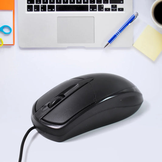 Computer Laptop Wired Optical Mouse M- 045 (1 Pc) - Zidbik