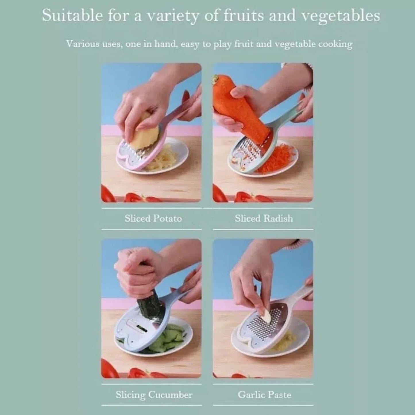 2965 Heart Grater Set And Heart Grater Slicer Used Widely For Grating And Slicing Of Fruits Vegetables Cheese Etc. Including All Kitchen Purposes. - Zidbik