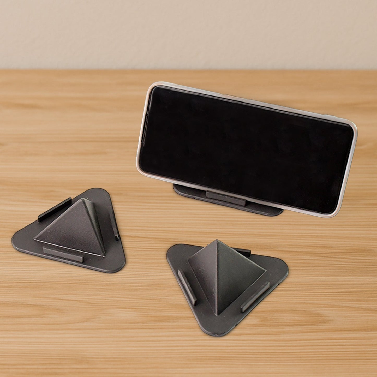 Pyramid Mobile Stand With 3 Different Inclined Angles (3 Pc Set) - Zidbik