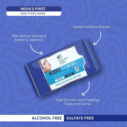 Refreshing Wet Wipes For Face Facial Cleansing Refreshing Skin Hydration Soothing For Skin Ph Balance Alcohol Free Nourishing With Fruit Extract 25 Wipes