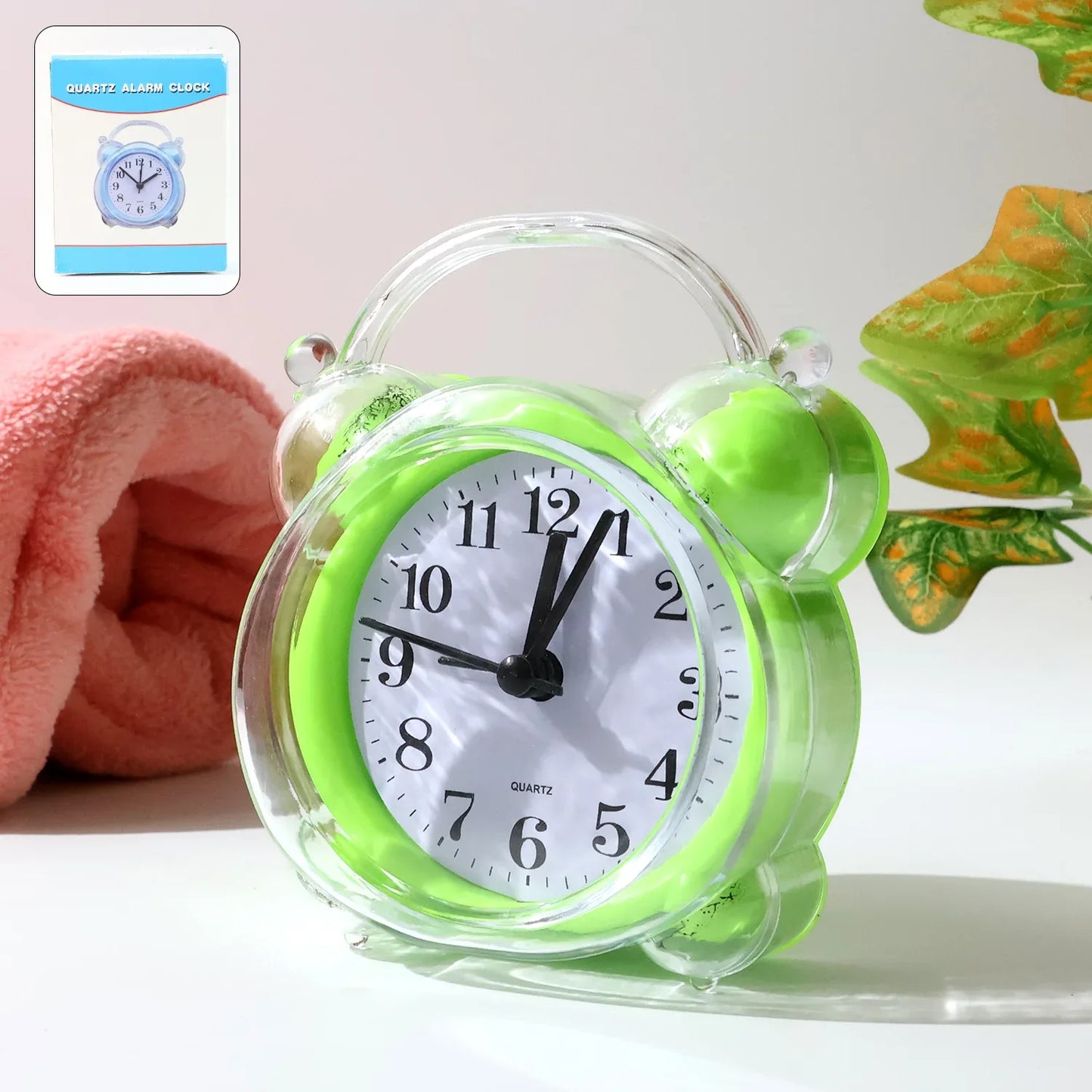 Classic Quartz Alarm Clock (1 Pc) - Zidbik