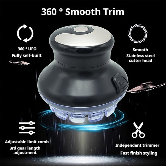 Rechargeable Electric Hair Cutting Machine (1 Pc) - Zidbik