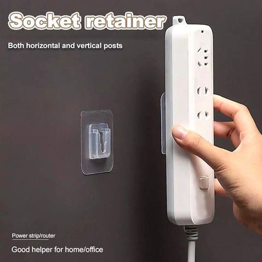 1746 Adhesive Plastic Wall Hooks Heavy Duty Hooks ( 1 Pair ) - Zidbik