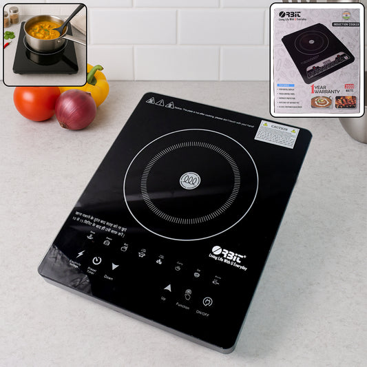 Orbit Touch Control And Multiple Cooking Induction Cooker - 2000w - Zidbik