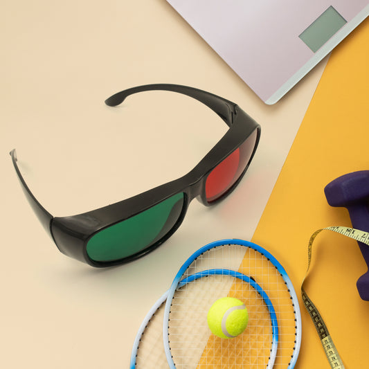 8774 Uv Protected Round Sunglasses 3d Classic Sunglasses For Men Women Lightweight Both Outdoor And Indoor Use (1 Pc ) - Zidbik