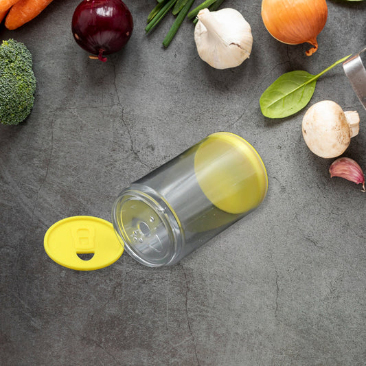 5789 Salt Bottle Salt Dispenser With Opener Salt Shaker Pack Of 1 Seasoning Shaker High Quality Plastic Bottle For Home Cooking Picnic Camping Ration Salt Shakers (4 Pc Moq) - Zidbik