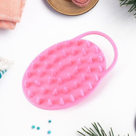 2-in-1 Silicone Soft Bristle Bath Brush - Zidbik
