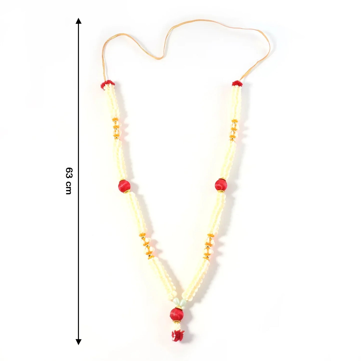 Traditional Decorative Pooja Gajra Garland (1 Pc) - Zidbik
