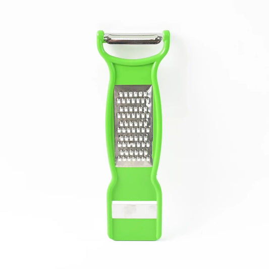 Supermom 3-in-1 Multi-functional Stainless Steel Vegetable Fruit Peeler (1 Pc) - Zidbik