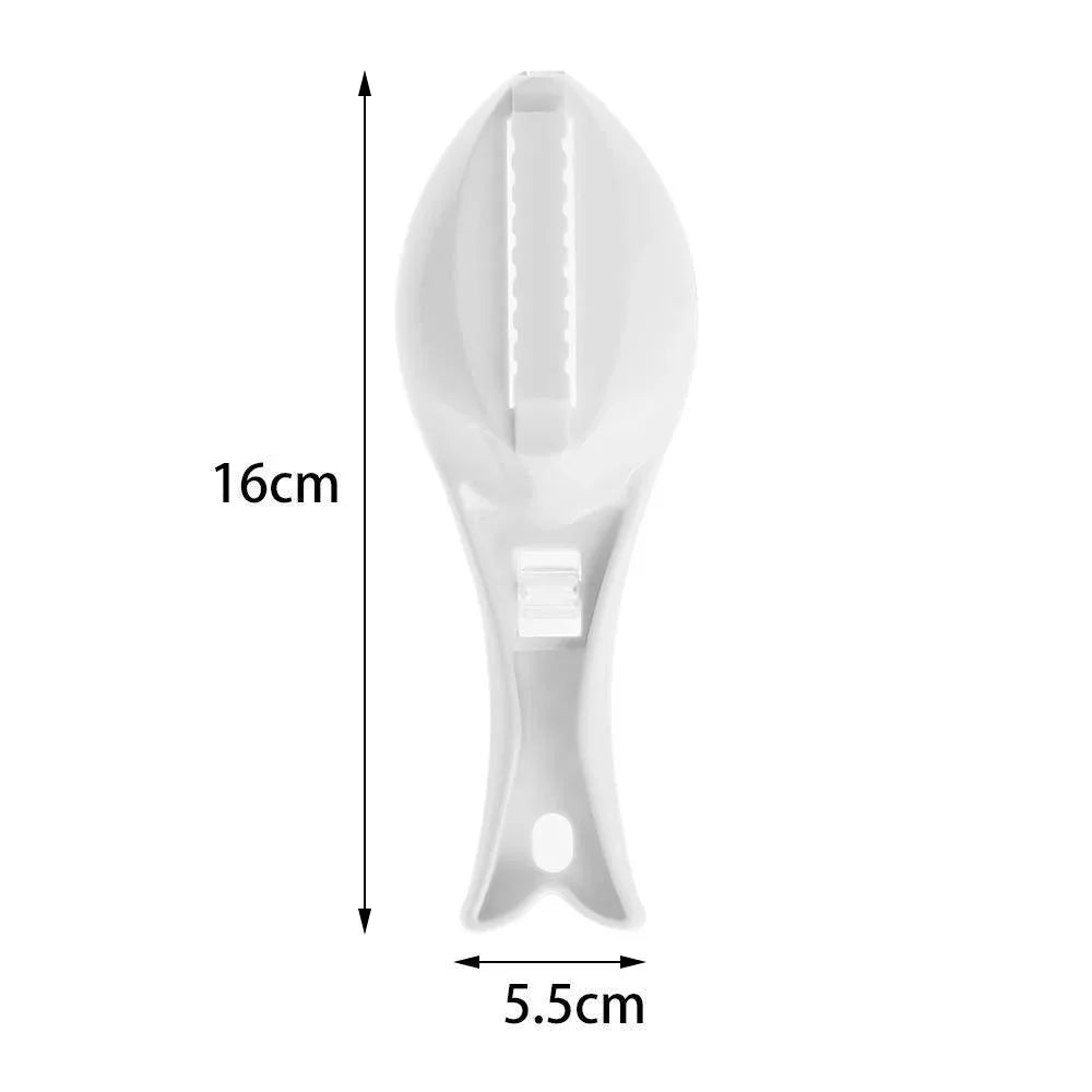2195 Fish Scale Scraper Skin Peeler Fish Tools Kitchen Gadget - Zidbik