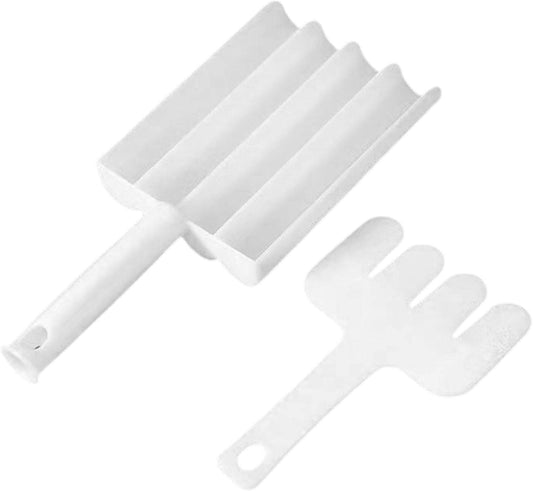 5913a Small Multifunction Fritters Maker - Creative Fritters Scoop Multi-function Ball Maker Portable Maker For Making Cake Balls Ice Cream Spoon Doughnut Hand Cutting Scoop(2pc Set) - Zidbik