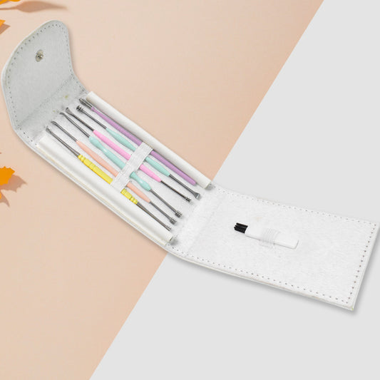 7 Pcs Earwax Removal Kit Ear Cleansing Tool Set - Zidbik