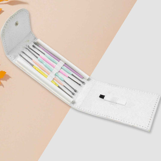 7 Pcs Earwax Removal Kit Ear Cleansing Tool Set