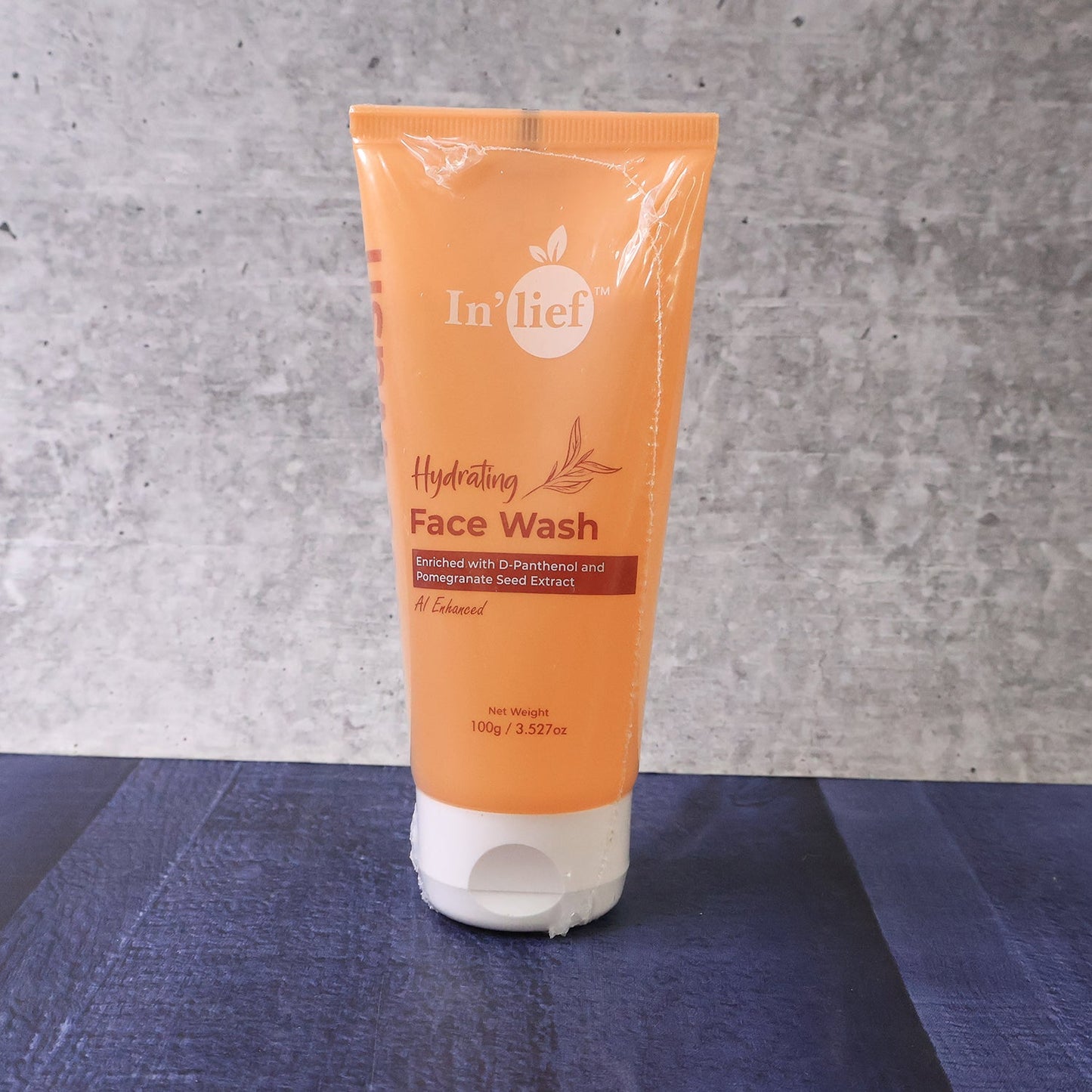 Inlief Deep Hydrating Face Wash - Refreshing Formula for Deep Cleanse (100 Gm) - Zidbik