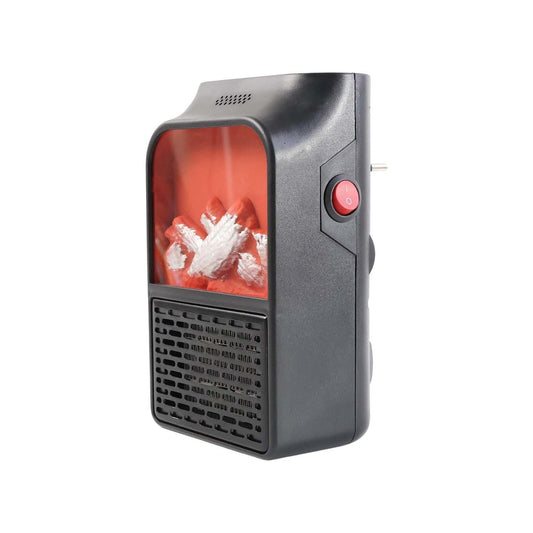 Portable Electric Fireplace Lamp Led Flame Heater (900w 1 Pc) - Zidbik
