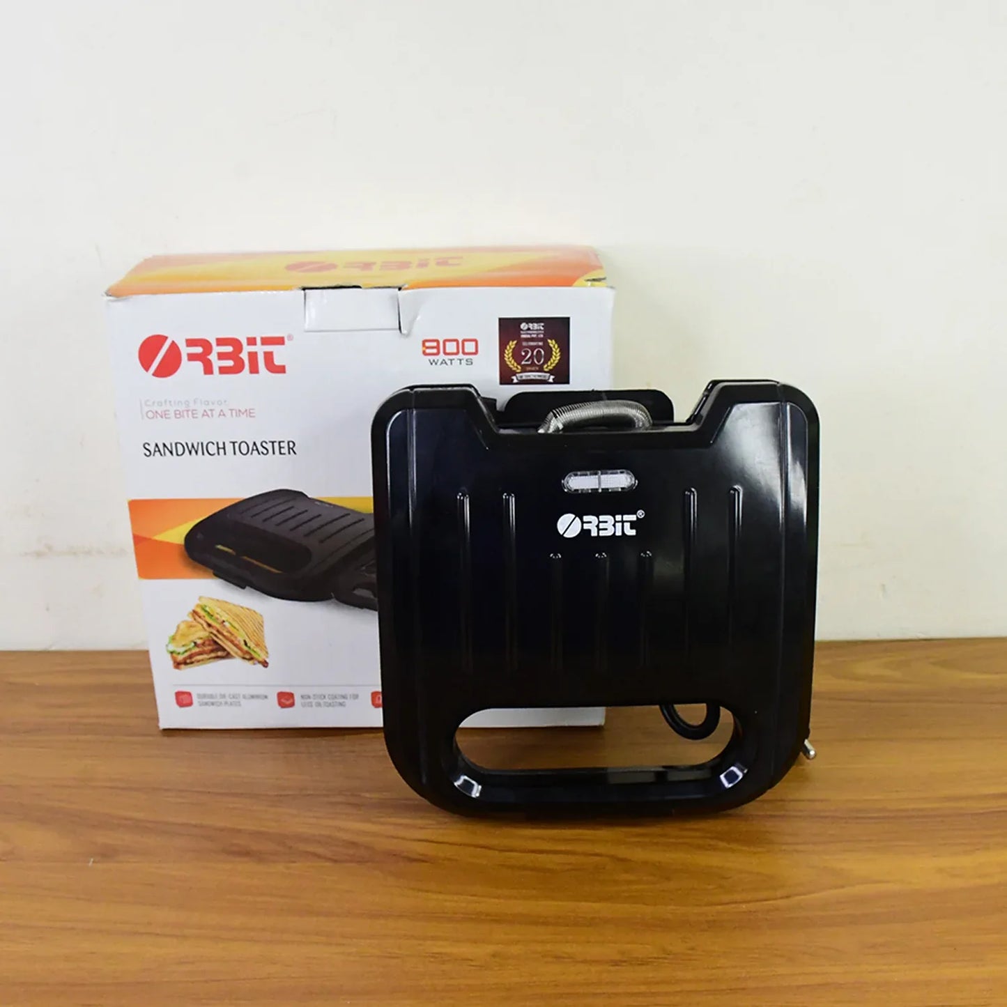 Orbit Sandwich Toaster Maker (800w 1 Pc) - Zidbik
