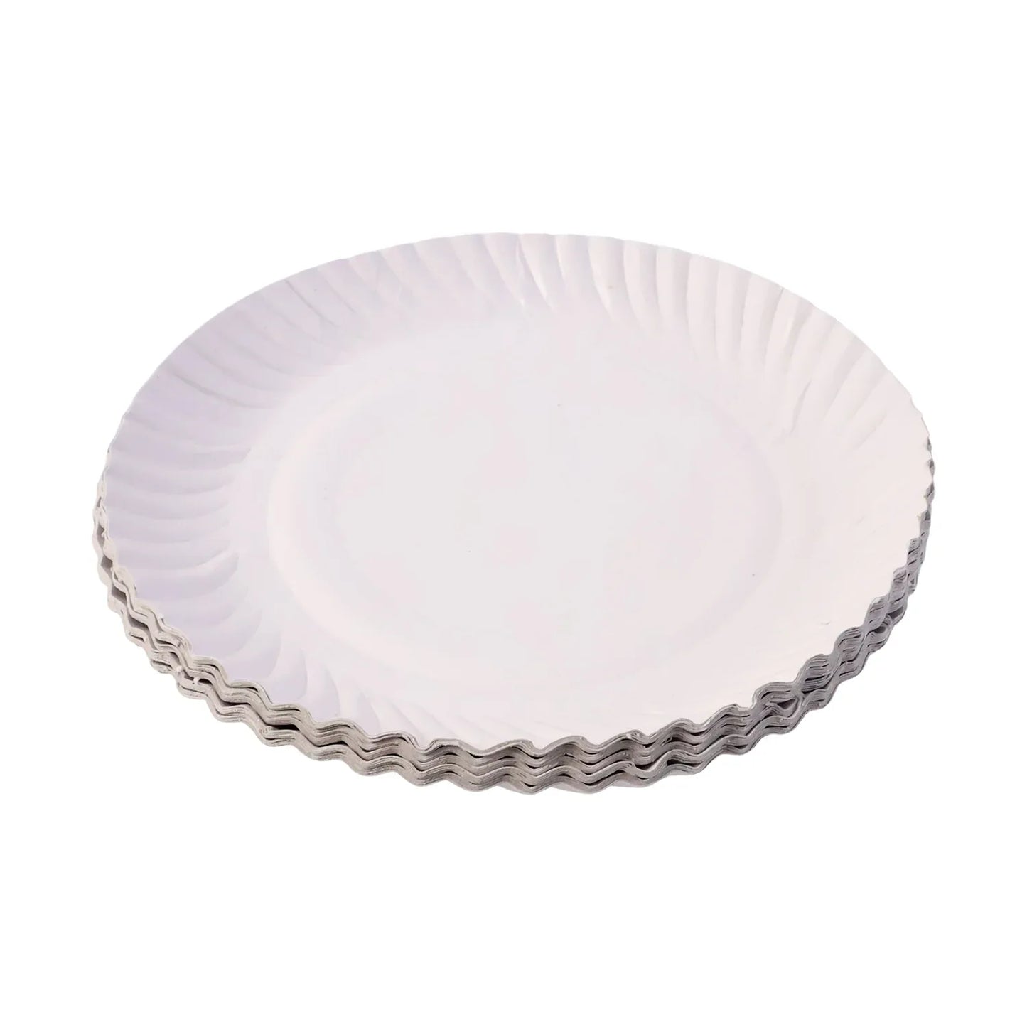Freshee 9 Inch Round Compostable Paper Plate 25 Pcs Pack - Zidbik