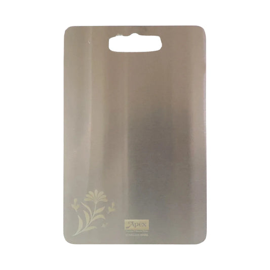 Apex Large Stainless Steel Multipurpose Chopping Cutting Board (260x360mm 1 Pc) - Zidbik