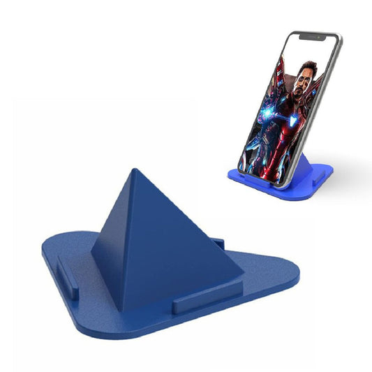 4640 Universal Portable Mobile Holder Stand - Three-sided Pyramid Shape - Zidbik