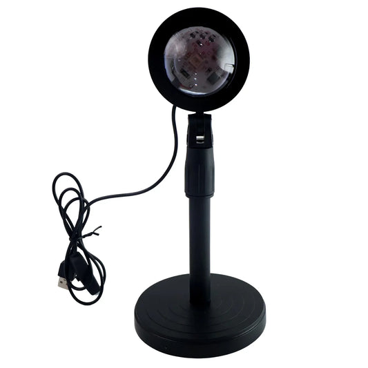 6423 4 Colors Sunset Lamp Sunset Projection Lamp Led Night Lights - Zidbik