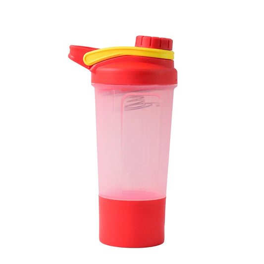 Supermom Premium Booster Gym Shaker Bottle With Mixing Ball (550ml 1 Pc) - Zidbik
