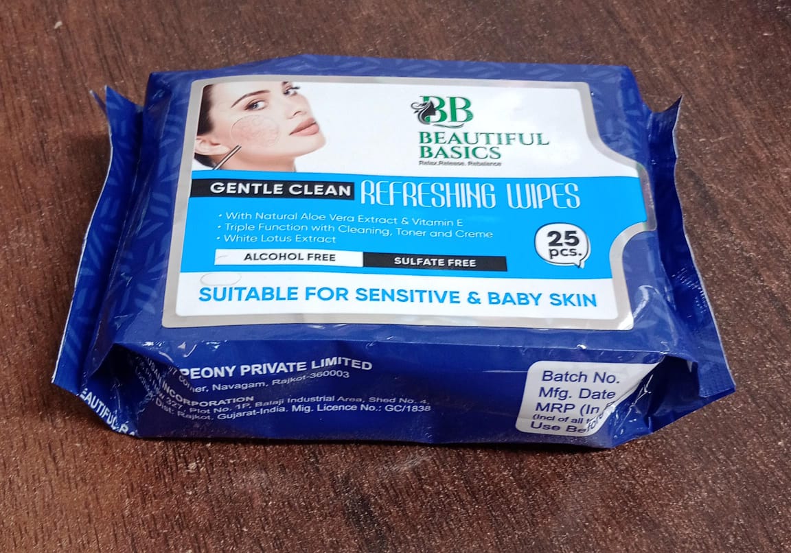 Refreshing Wet Wipes For Face Facial Cleansing Refreshing Skin Hydration Soothing For Skin Ph Balance Alcohol Free Nourishing With Fruit Extract 25 Wipes - Zidbik