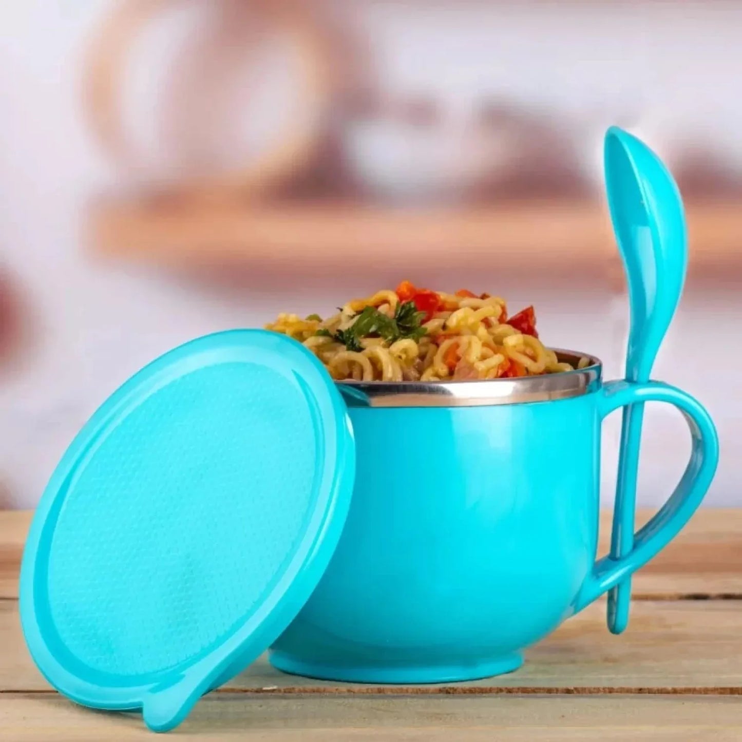 Home Chef Tangy Twist Insulated Lunch Bowl (Approx 650ml 1 Pc) - Zidbik