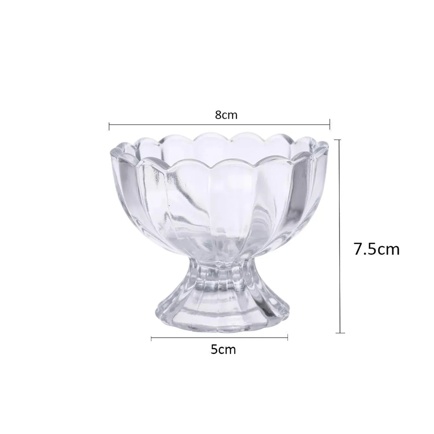 0091c Serving Dessert Bowl Ice Cream Salad Fruit Bowl - 6pcs Serving Dessert Bowl Ice Cream Salad Fruit Bowl - 6pcs - Zidbik