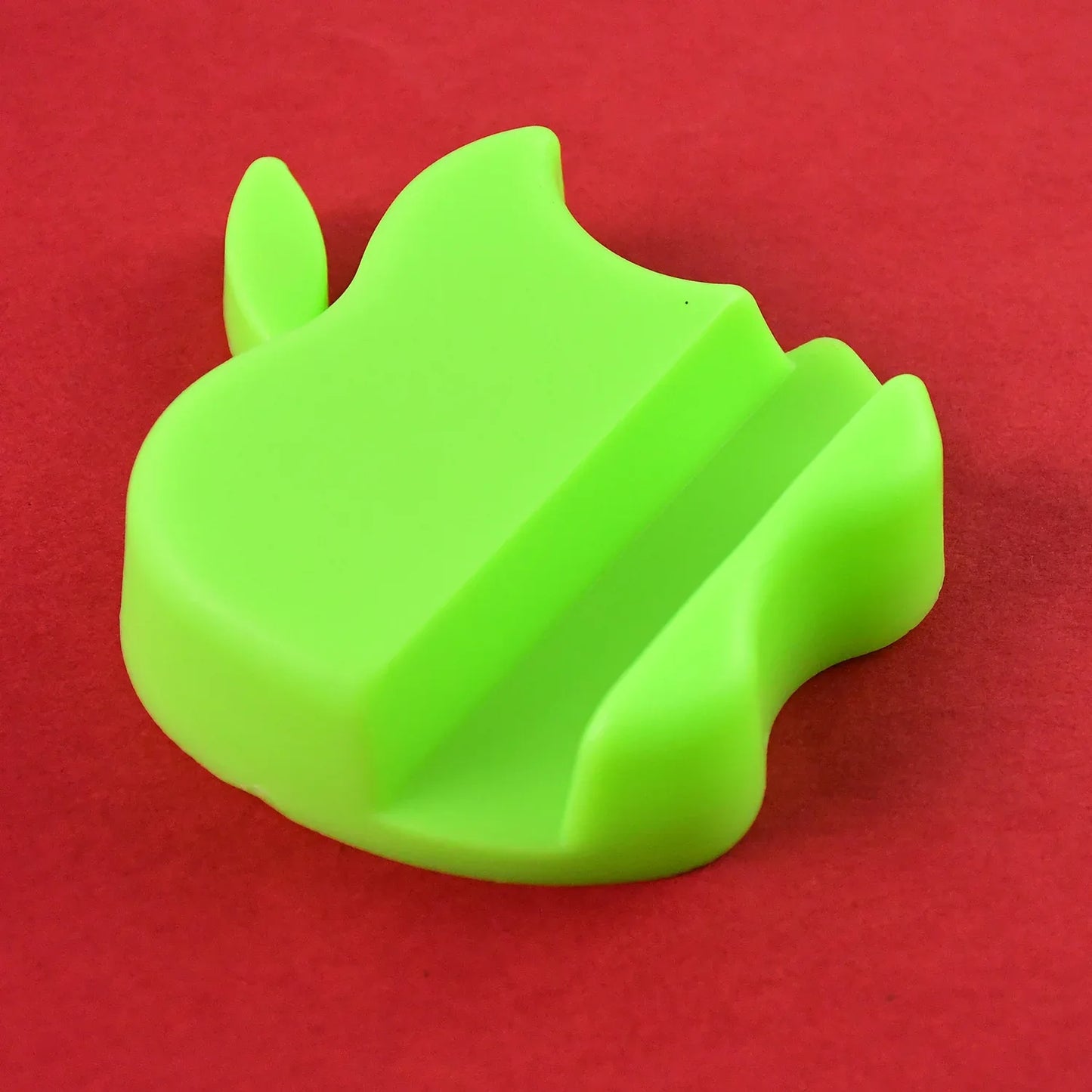 Apple-shaped Plastic Mobile Phone Holder (3 Pc Mix Color) - Zidbik