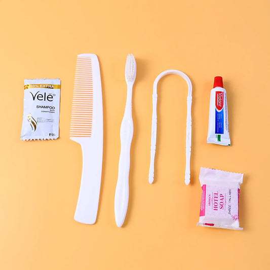 6 In 1 Hotel Guest Toiletry Combo Kit - Zidbik