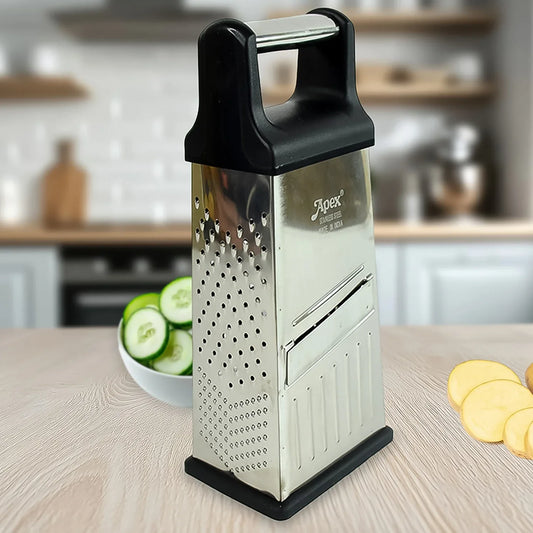 Apex 5-in-1 Master Stainless Steel Multipurpose Slicer And Grater - Zidbik