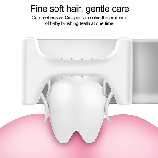 Star U-shape Silicone Manual Toothbrush (1 Pc) - Zidbik