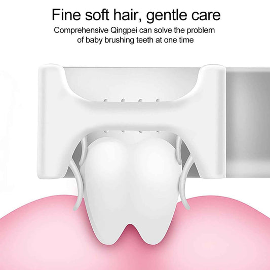 Star U-Shape Silicone Toothbrush - Manual and Gentle Brushing (1 Pc)