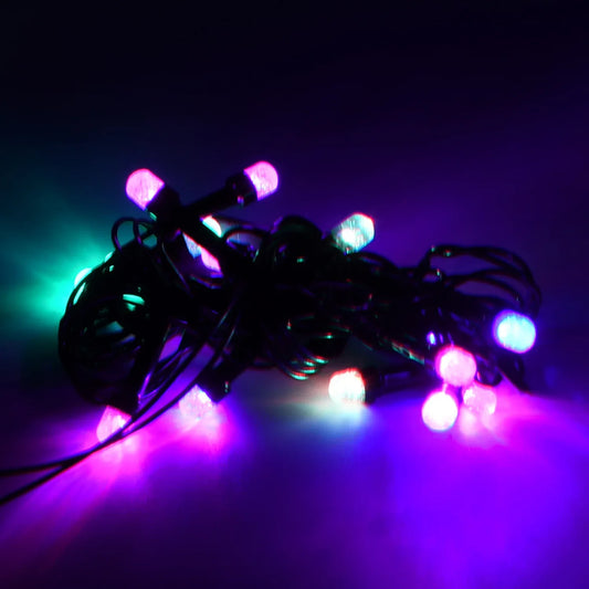 8350 3mtr Home Decoration Diwali Wedding Led Christmas String Light Indoor And Outdoor Light Festival Decoration Led String Light Multi-color Light 1.4mm (15l 3 Mtr) - Zidbik