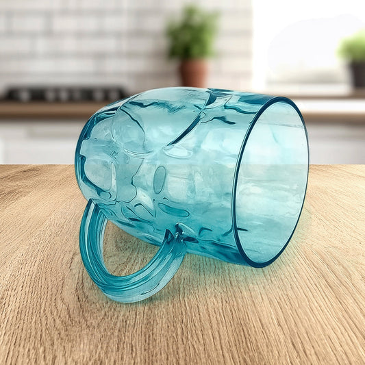 Apex Shake Mug Set 2 Pieces Durable Plastic Mugs (350ml) Approx - Zidbik