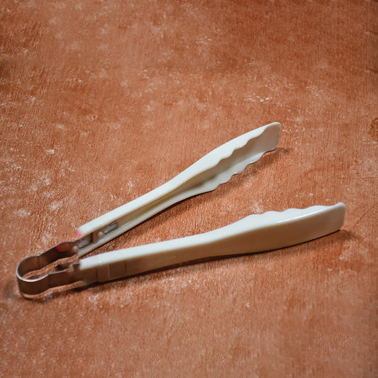 2949 Plastic Handle Tong Bread Clamps Kitchen Tongs Cooking Tongs. - Zidbik