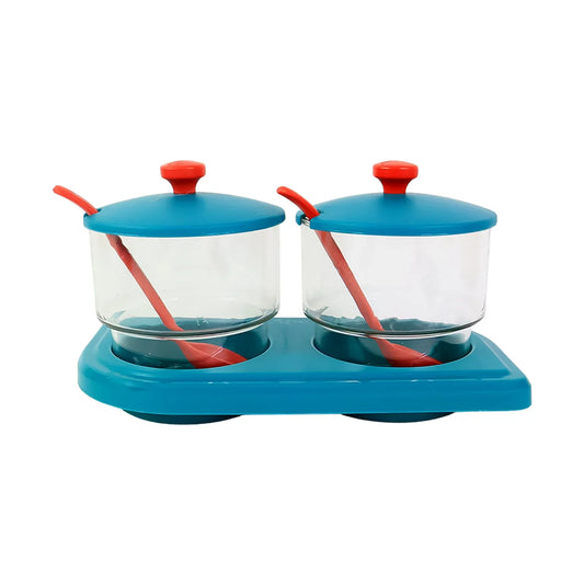 Supermom Storewell Multipurpose Spice And Condiment Container Set (2 Pc) - Zidbik