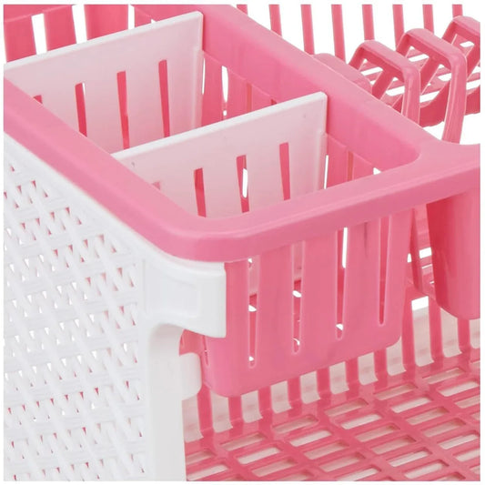 Plastic Kitchen Organizer Rack With Water Storing Tray - Zidbik