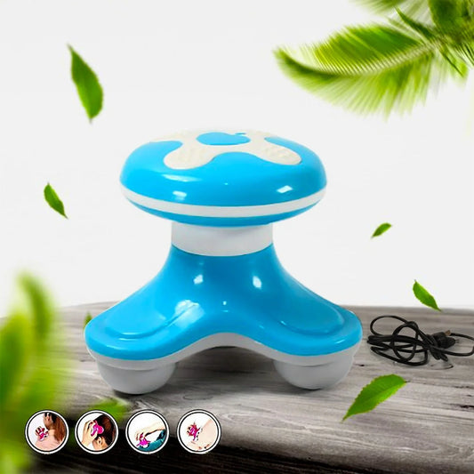 12719 Smart Electric Scalp Massager Multifunctional Mini Triangle USB Massager Automatic Switch for Fatigue Relief - Gift Ready (1 Pc, Battery Not Included) - Zidbik