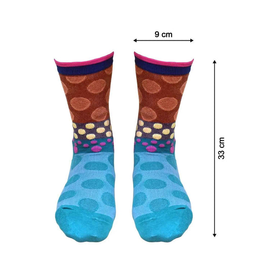 7302 Socks Breathable Thickened Classic Simple Soft Skin Friendly - Zidbik