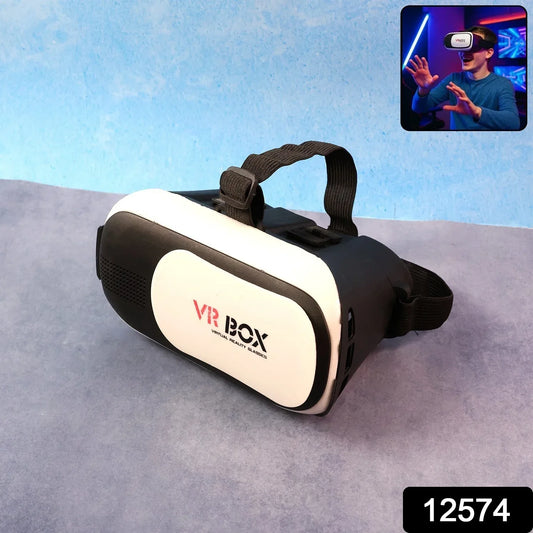 Vr Box Virtual Reality 3d Glasses Headset (1 Pc) - Zidbik