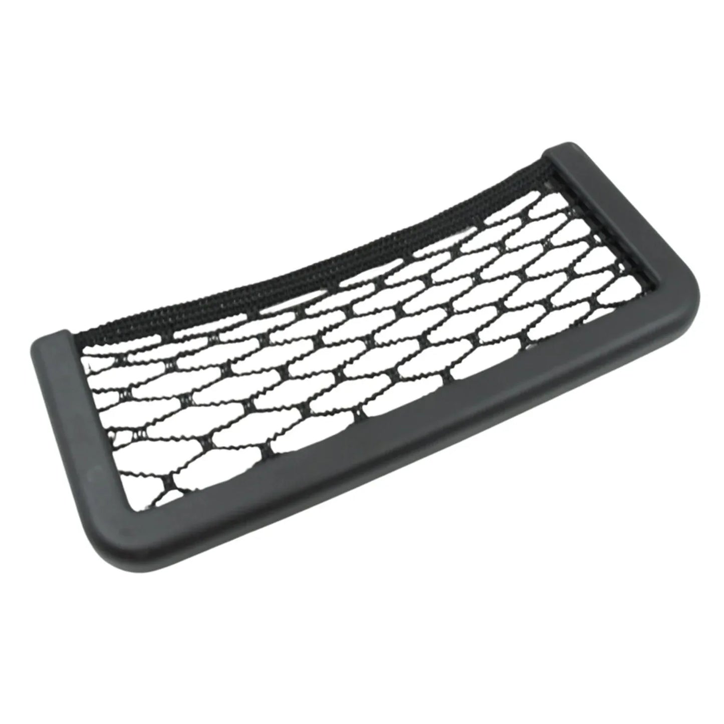 Car Storage Organize Car String Bag Car Seat Side Storage Net Bag Mesh Pocket Organizer Stick-on For Purse Bag Phone - Zidbik