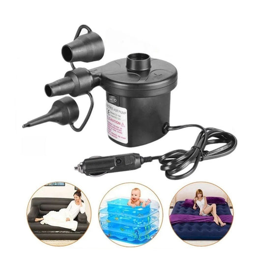 9080a Multi-purpose Electric Air Pump Without Valve Adaptors For Quickly Inflatesdeflates Sofa Bed Swimming Pool Tubes Toys Air Bags - Zidbik