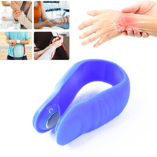 Plastic Acupressure Clip - 1 Pc Magnetic Therapy Tool - Zidbik