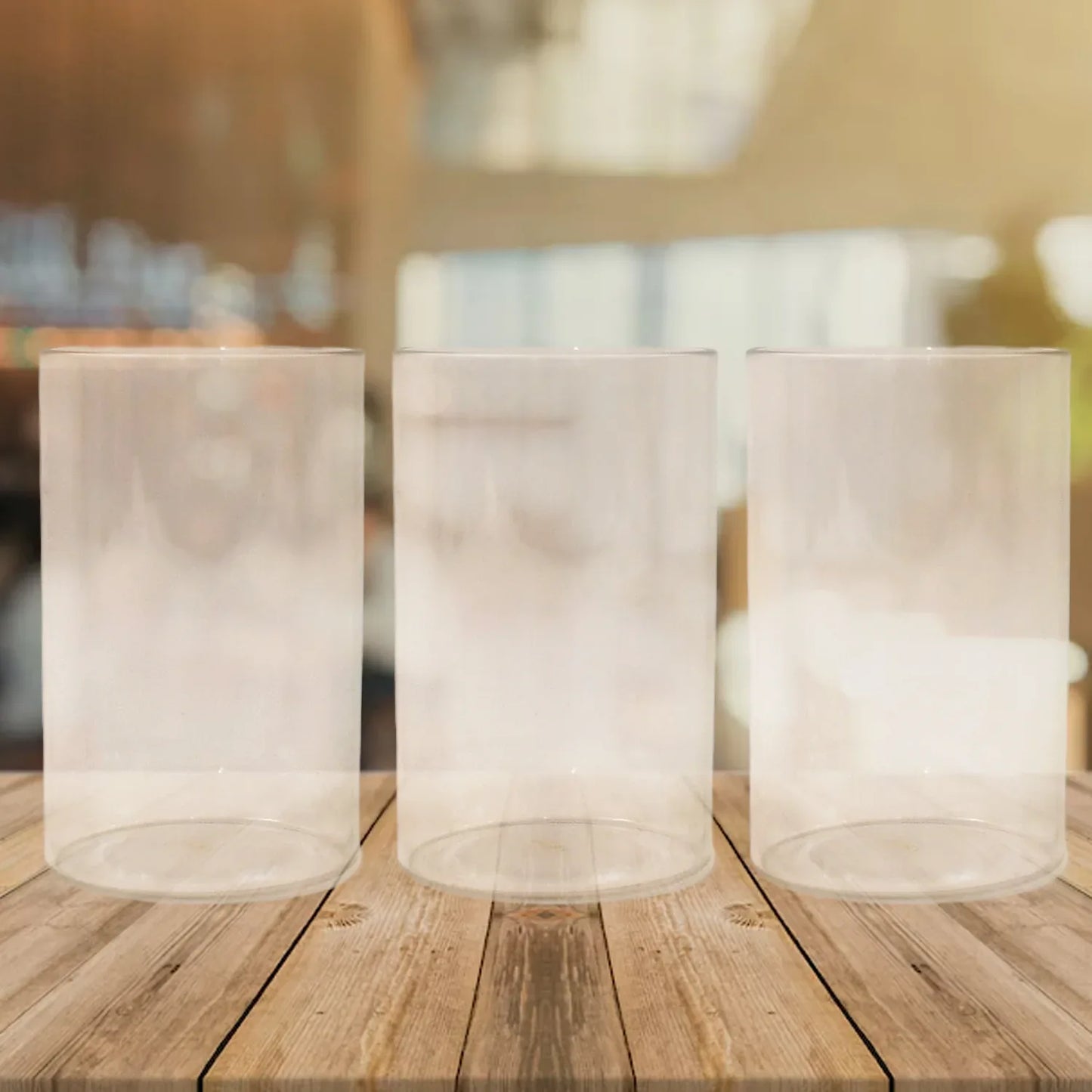 Apex Everyday Plastic Glass Set 6 Pieces Lightweight Unbreakable - Zidbik
